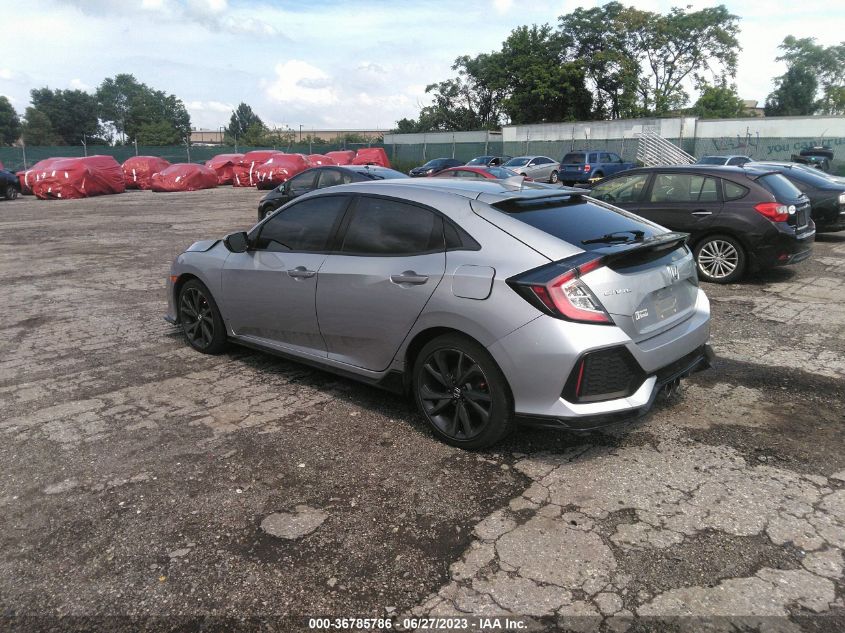 2017 HONDA CIVIC HATCHBACK SPORT - SHHFK7H46HU417591