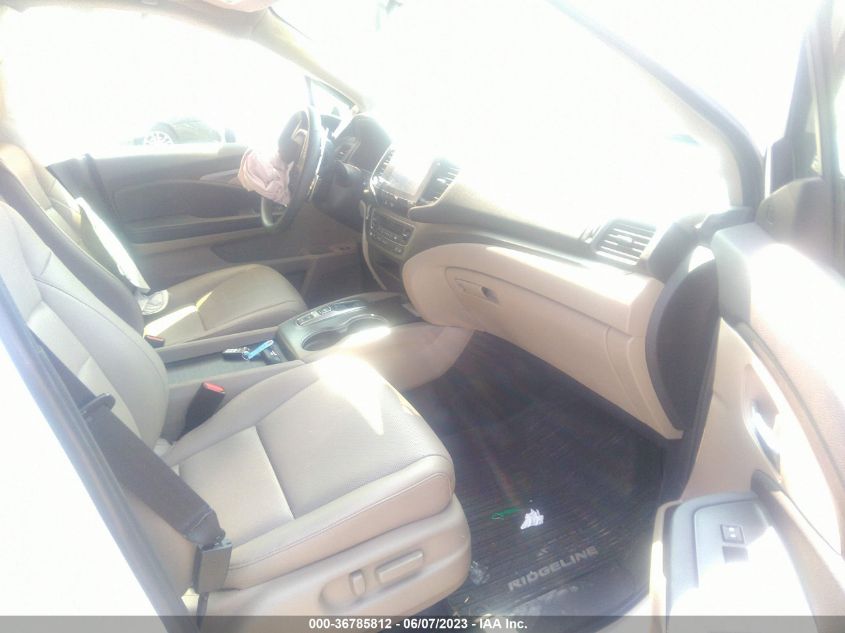 2022 HONDA RIDGELINE RTL-E - 5FPYK3F75NB025351