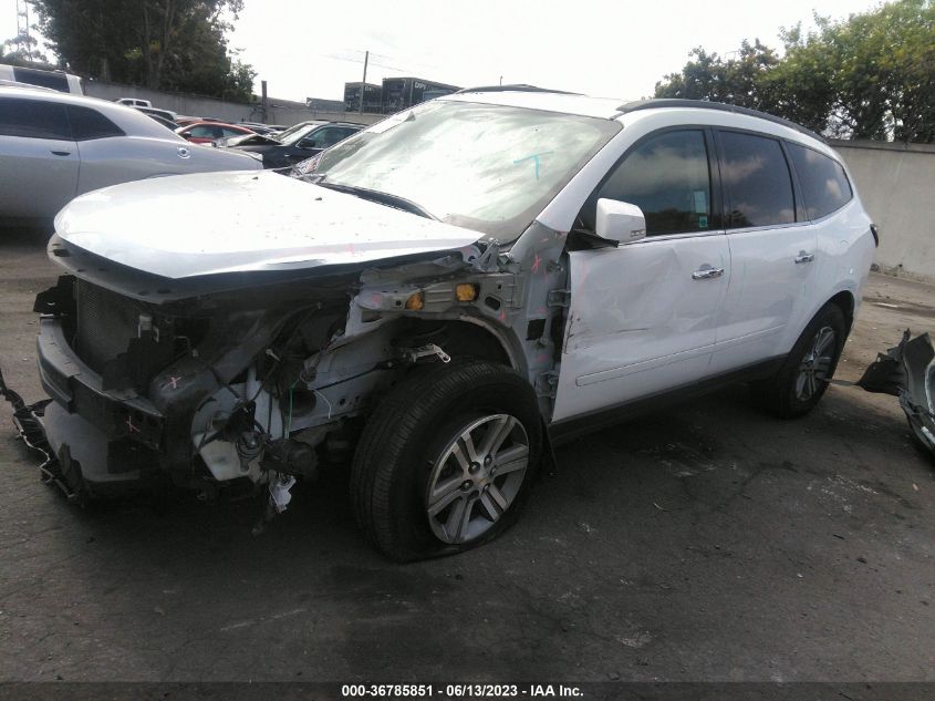 2017 CHEVROLET TRAVERSE LT - 1GNKRGKD5HJ307569