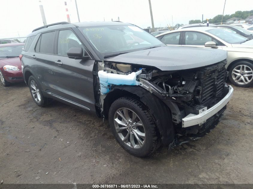 2022 FORD EXPLORER XLT - 1FMSK8DH2NGA16972