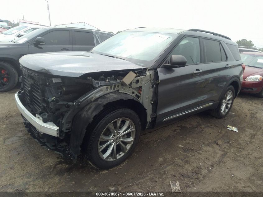 2022 FORD EXPLORER XLT - 1FMSK8DH2NGA16972