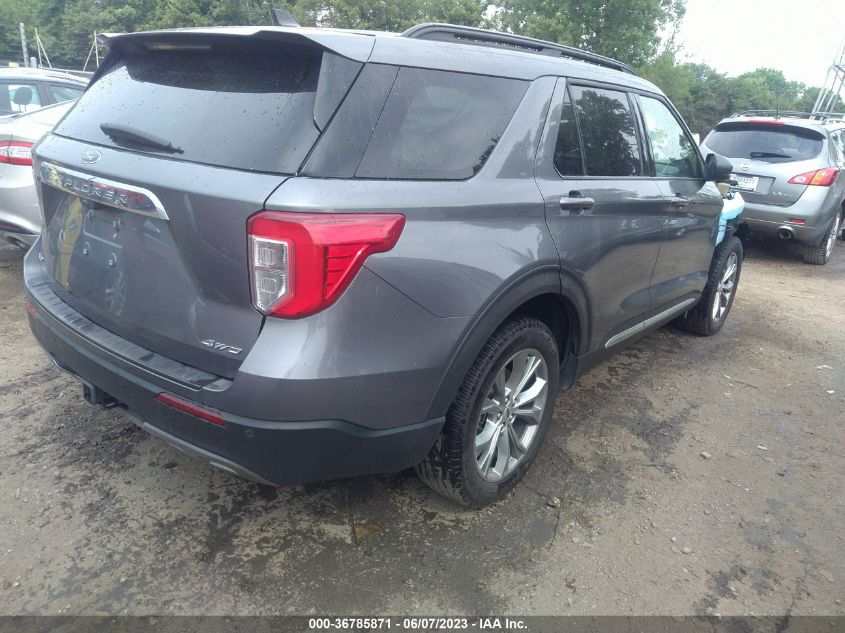 2022 FORD EXPLORER XLT - 1FMSK8DH2NGA16972