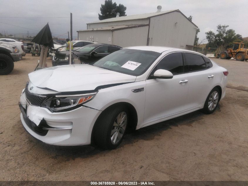 2017 KIA OPTIMA EX - 5XXGU4L39HG129395