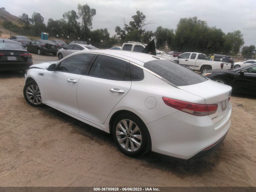 2017 KIA OPTIMA EX - 5XXGU4L39HG129395