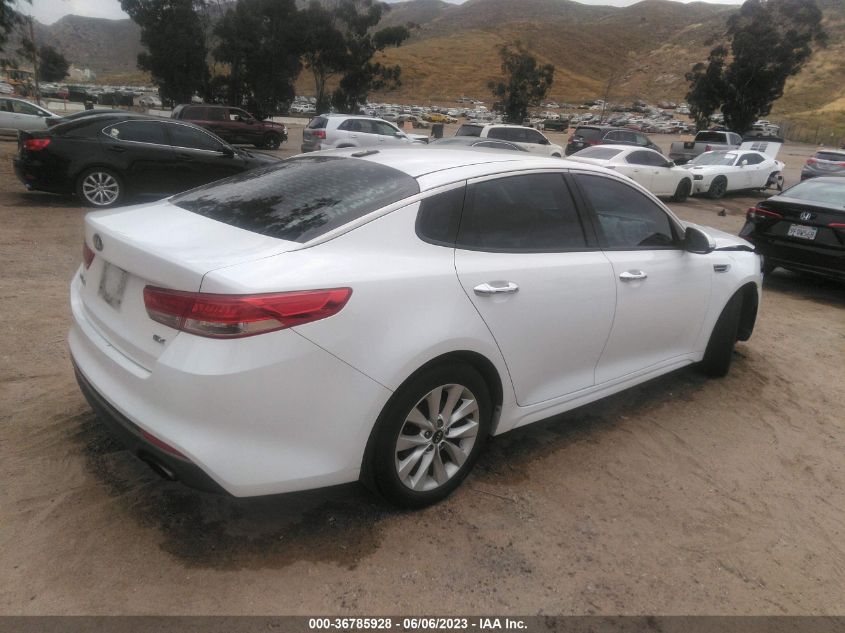 2017 KIA OPTIMA EX - 5XXGU4L39HG129395