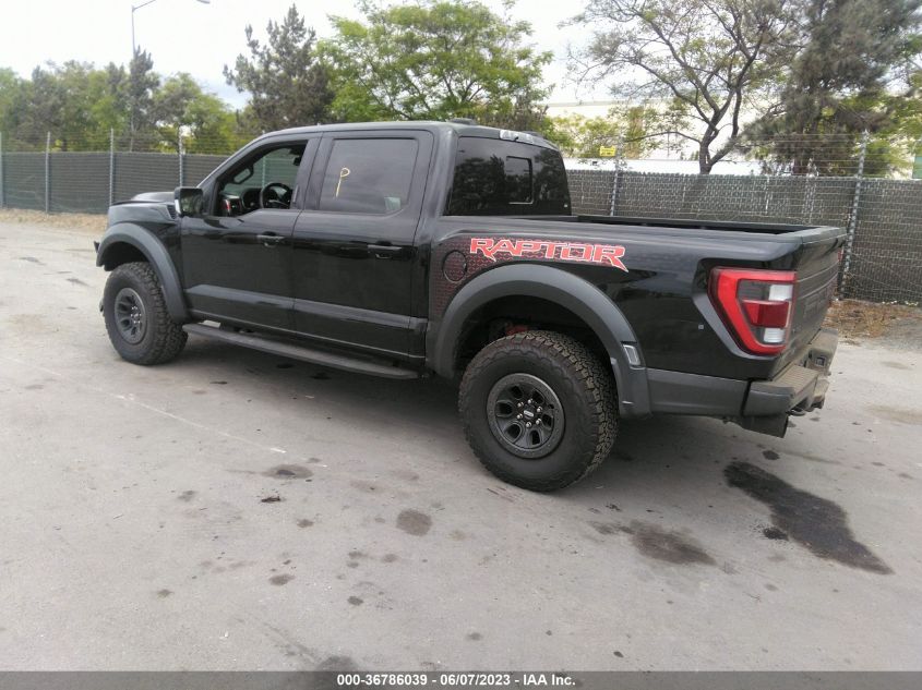 2022 FORD F-150 RAPTOR - 1FTFW1RG9NFB15263