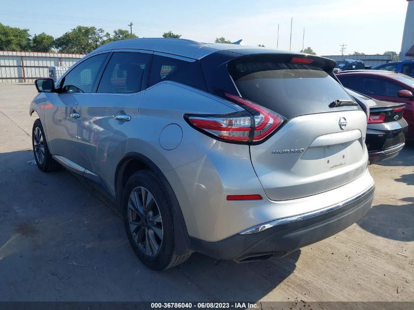 2015 NISSAN MURANO S/SL/SV/PLATINUM - 5N1AZ2MG2FN250568