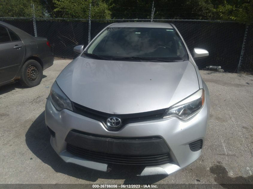 2014 TOYOTA COROLLA L/LE/LE PLS/PRM/S/S PLS - 2T1BURHE2EC079928