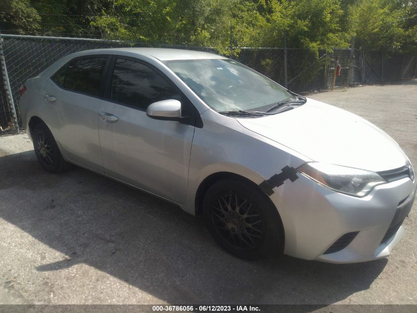 2014 TOYOTA COROLLA L/LE/LE PLS/PRM/S/S PLS - 2T1BURHE2EC079928
