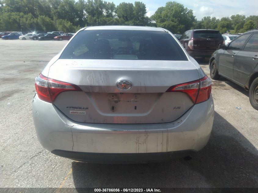 2014 TOYOTA COROLLA L/LE/LE PLS/PRM/S/S PLS - 2T1BURHE2EC079928