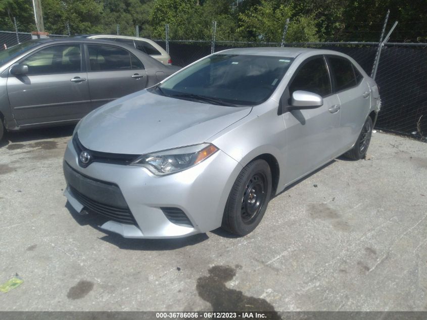 2014 TOYOTA COROLLA L/LE/LE PLS/PRM/S/S PLS - 2T1BURHE2EC079928