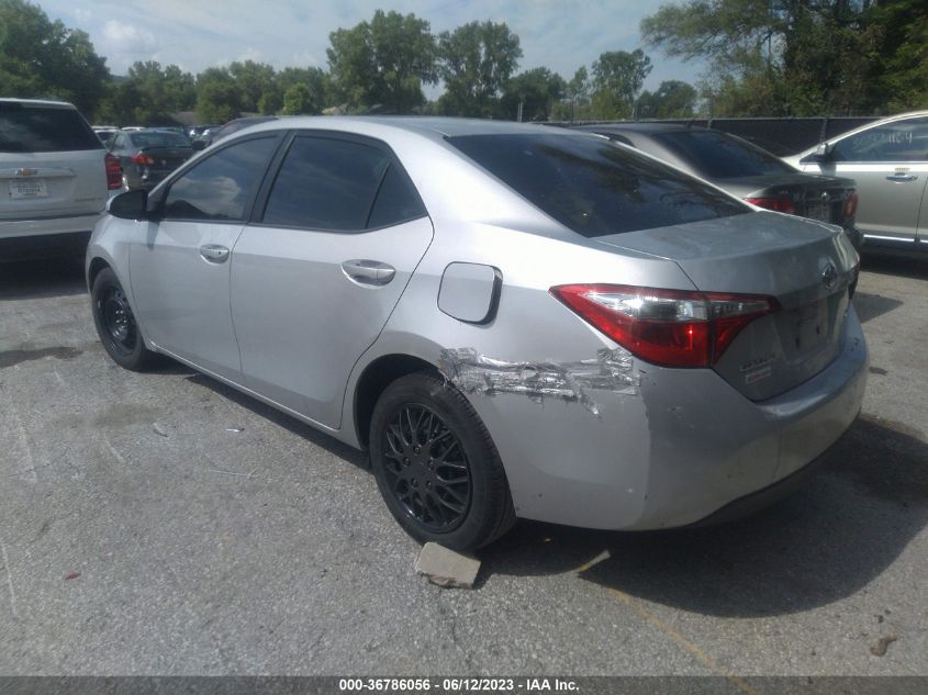 2014 TOYOTA COROLLA L/LE/LE PLS/PRM/S/S PLS - 2T1BURHE2EC079928