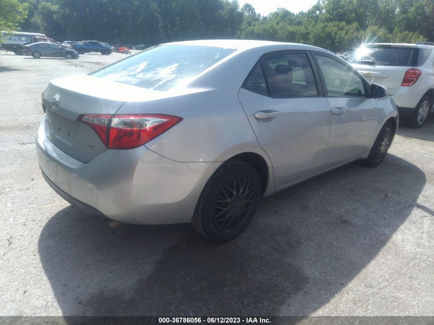 2014 TOYOTA COROLLA L/LE/LE PLS/PRM/S/S PLS - 2T1BURHE2EC079928