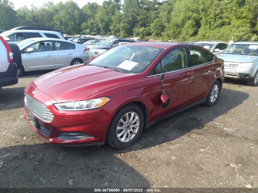 2015 FORD FUSION S - 3FA6P0G76FR190698