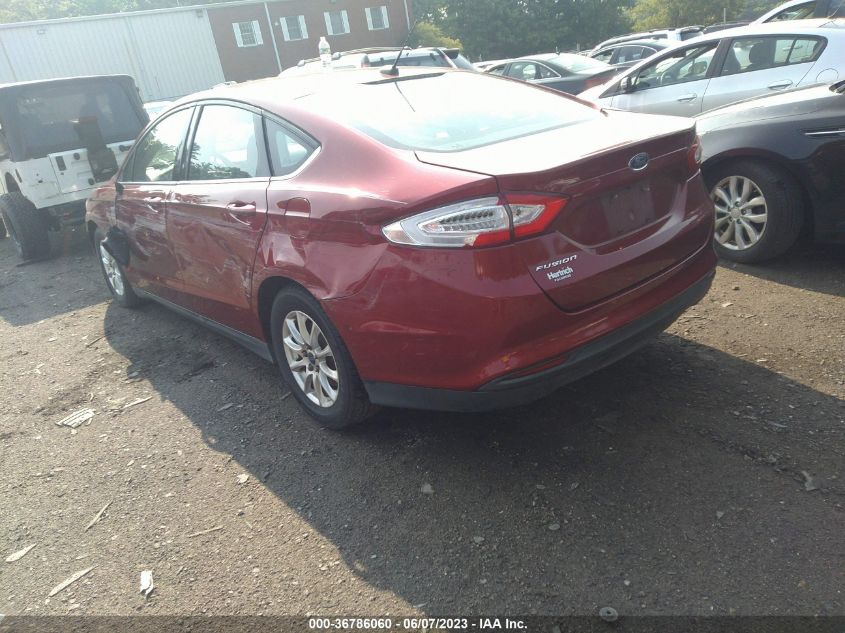 2015 FORD FUSION S - 3FA6P0G76FR190698