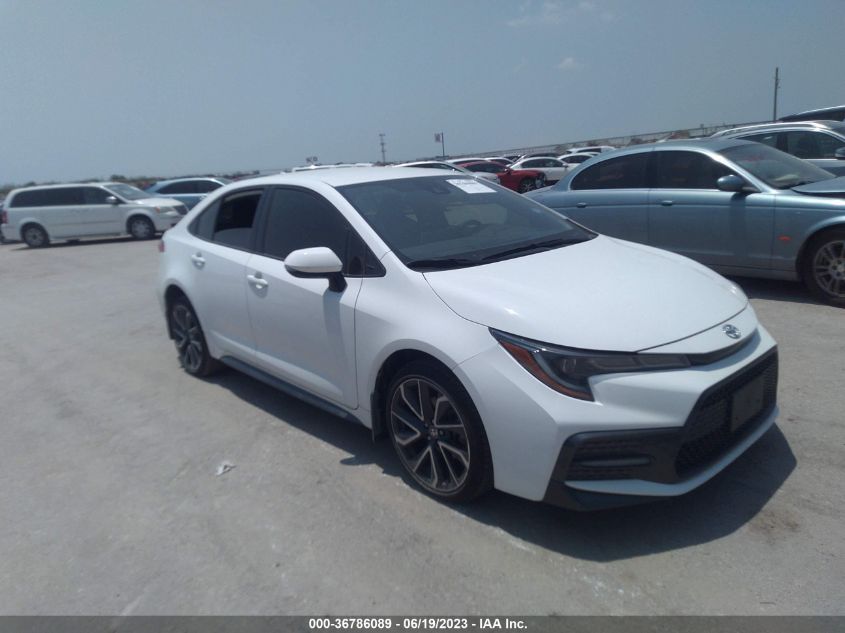 2020 TOYOTA COROLLA SE/NIGHTSHADE - JTDS4RCE6LJ029798