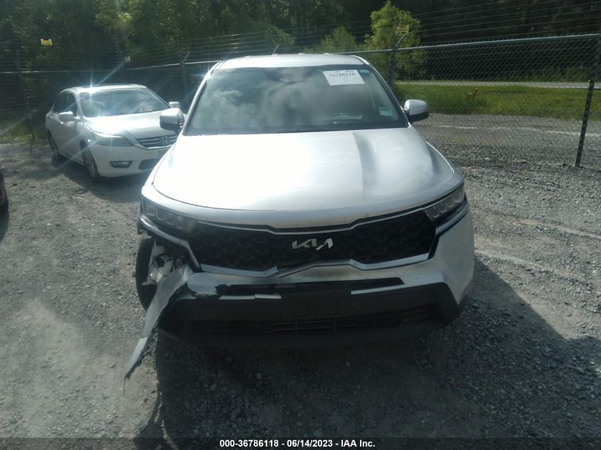 2022 KIA SORENTO LX - 5XYRG4LC7NG083038
