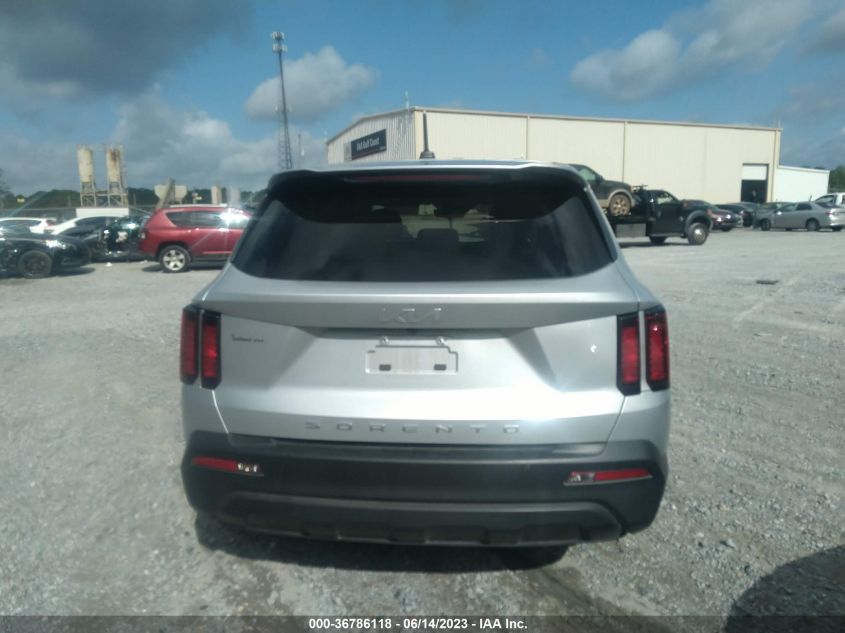 2022 KIA SORENTO LX - 5XYRG4LC7NG083038