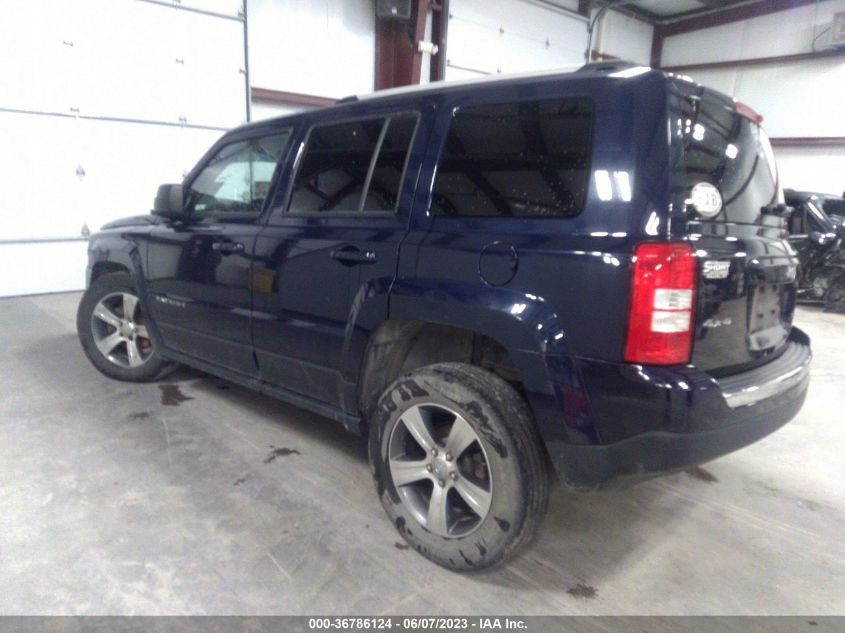 2016 JEEP PATRIOT LATITUDE - 1C4NJRFB1GD673270
