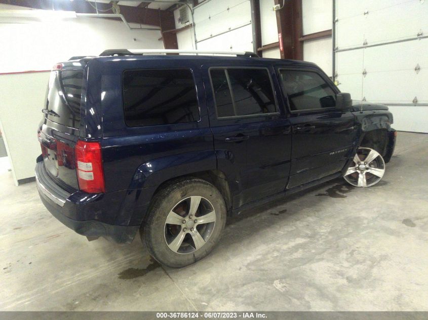 2016 JEEP PATRIOT LATITUDE - 1C4NJRFB1GD673270