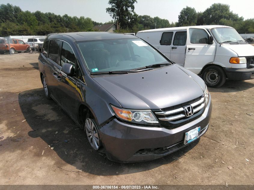 2016 HONDA ODYSSEY EX-L - 5FNRL5H63GB004432