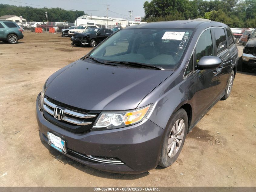 2016 HONDA ODYSSEY EX-L - 5FNRL5H63GB004432