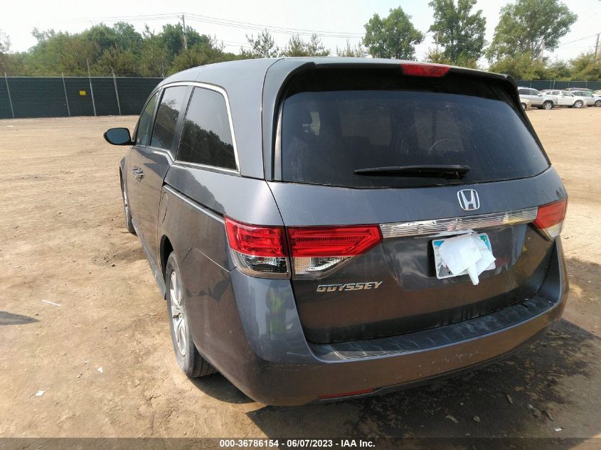 2016 HONDA ODYSSEY EX-L - 5FNRL5H63GB004432