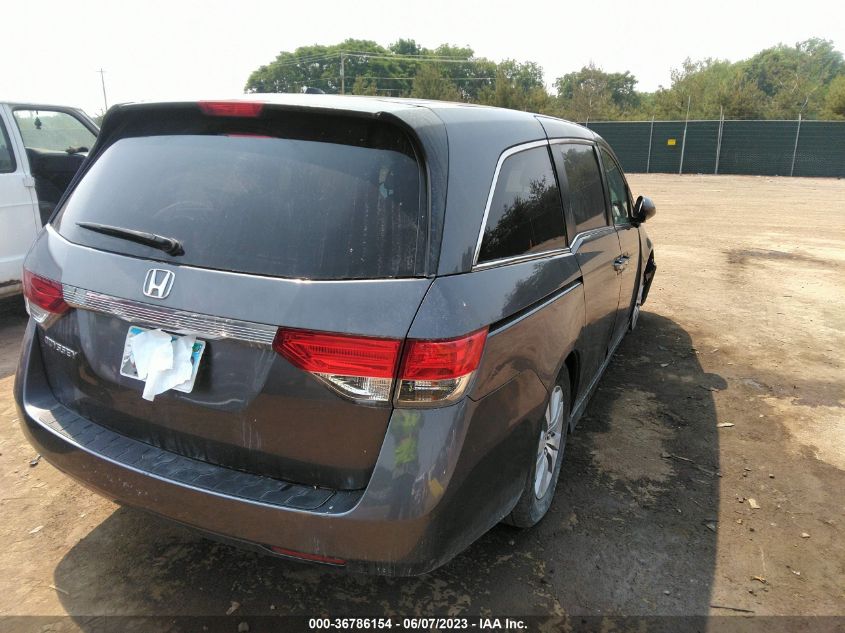 2016 HONDA ODYSSEY EX-L - 5FNRL5H63GB004432