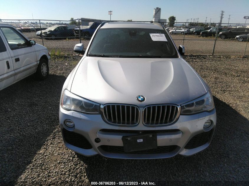 2016 BMW X3 XDRIVE28I - 5UXWX9C54G0D65262