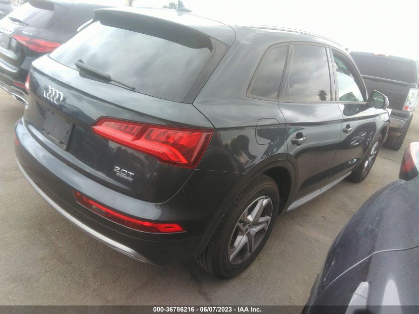 2018 AUDI Q5 PREMIUM/TECH PREMIUM - WA1ANAFY6J2182540