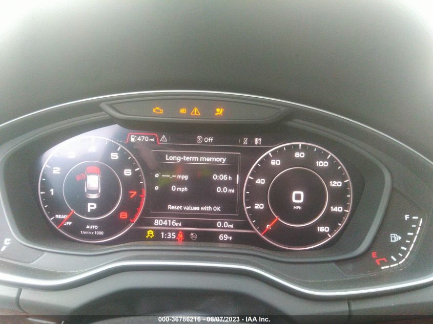 2018 AUDI Q5 PREMIUM/TECH PREMIUM - WA1ANAFY6J2182540