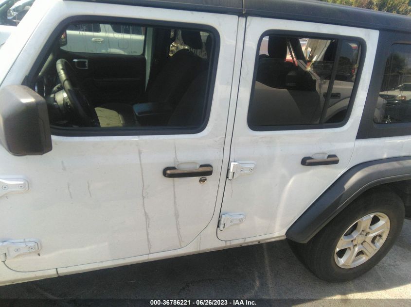 2018 JEEP WRANGLER UNLIMITED SPORT S - 1C4HJXDG9JW177998