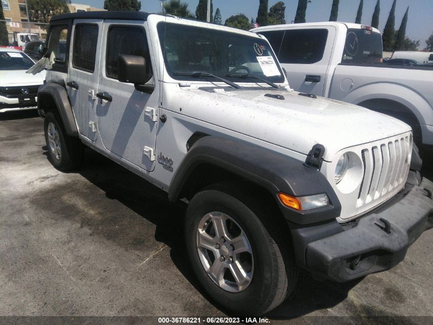 2018 JEEP WRANGLER UNLIMITED SPORT S - 1C4HJXDG9JW177998