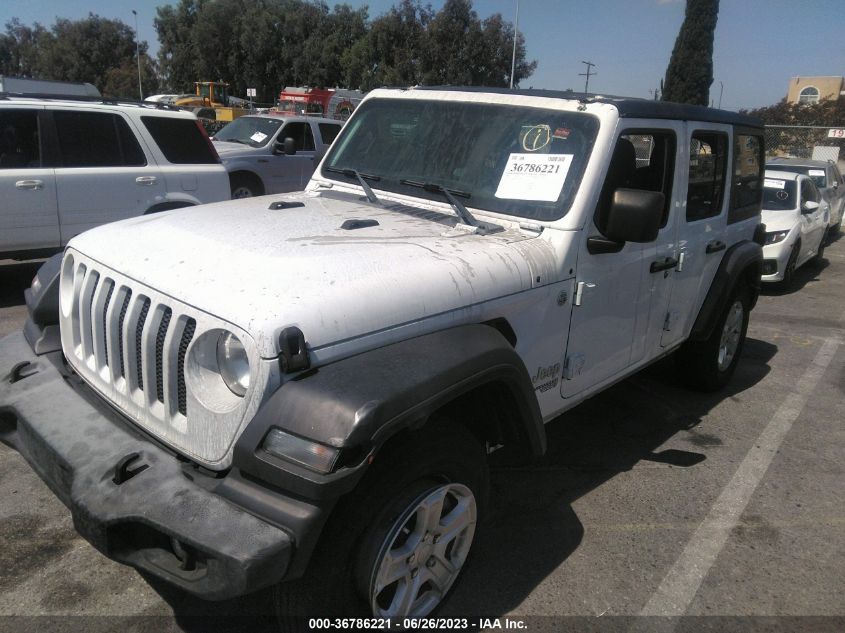 2018 JEEP WRANGLER UNLIMITED SPORT S - 1C4HJXDG9JW177998