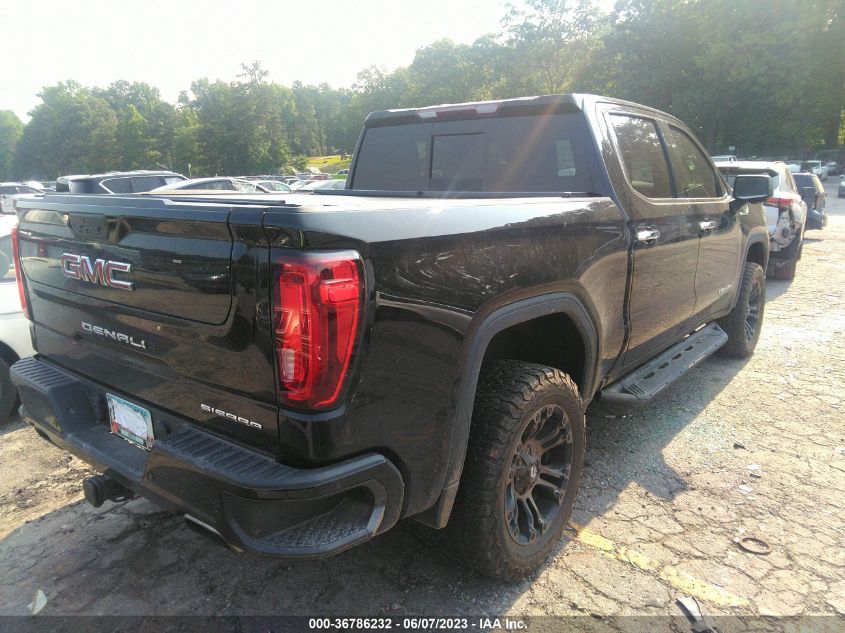2019 GMC SIERRA 1500 DENALI - 3GTU9FEL0KG233419