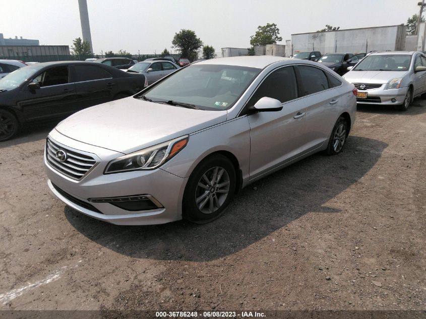 2015 HYUNDAI SONATA SE - 5NPE24AF1FH215490