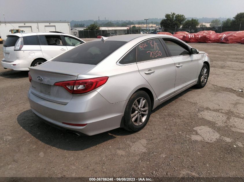 2015 HYUNDAI SONATA SE - 5NPE24AF1FH215490