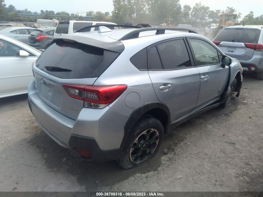 2021 SUBARU CROSSTREK PREMIUM - JF2GTAEC3M8240604