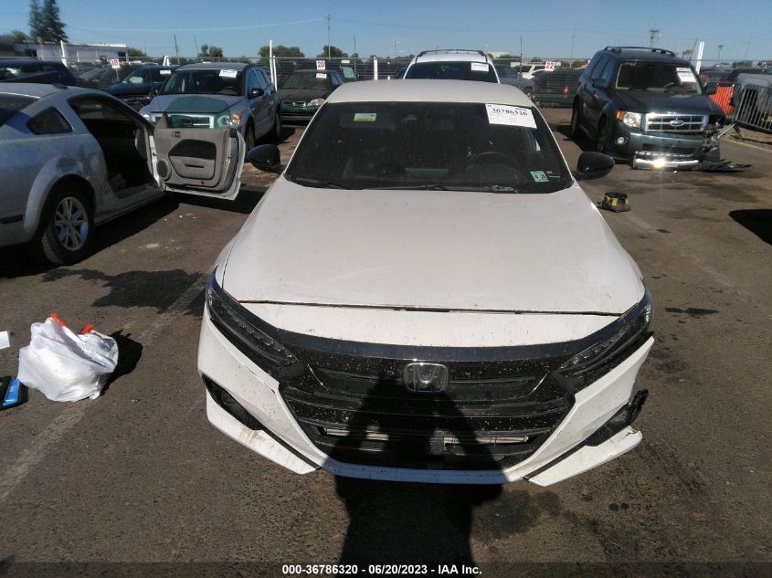 2021 HONDA ACCORD SPORT - 1HGCV1F30MA060111