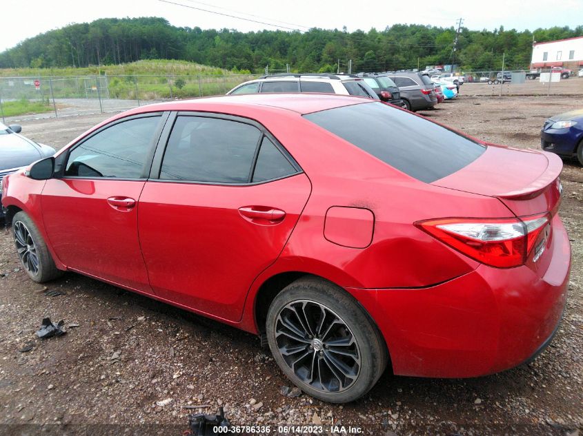 2014 TOYOTA COROLLA L/LE/S/S PLUS/LE PLUS - 5YFBURHE1EP120016