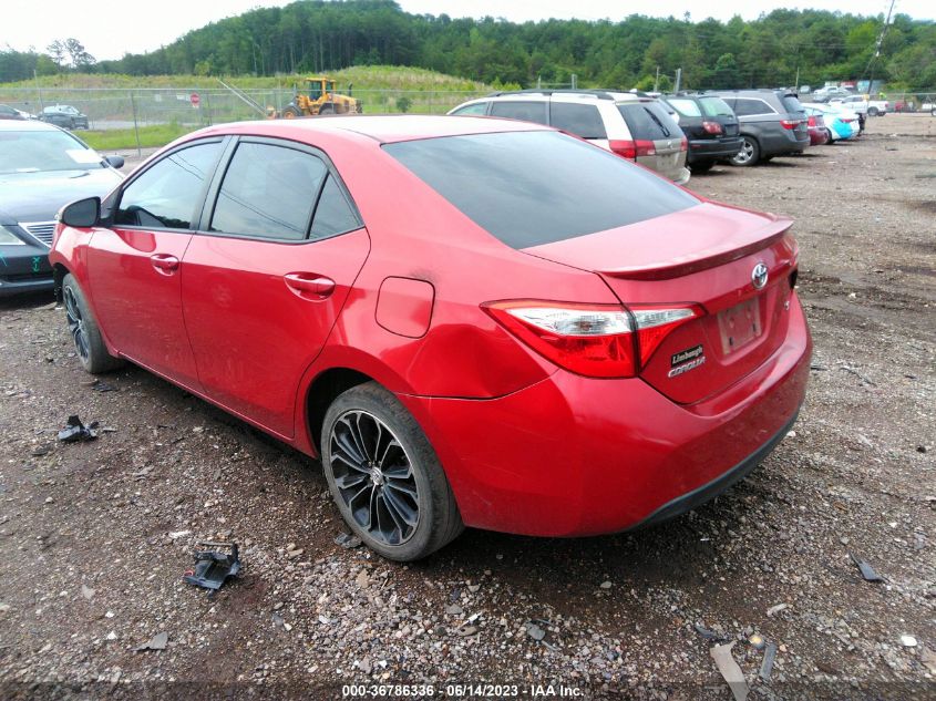 2014 TOYOTA COROLLA L/LE/S/S PLUS/LE PLUS - 5YFBURHE1EP120016