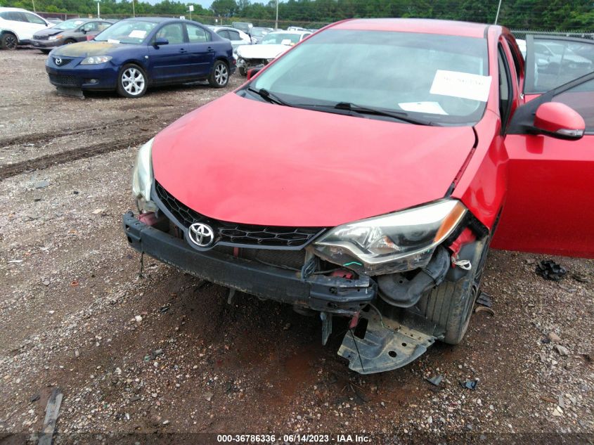 2014 TOYOTA COROLLA L/LE/S/S PLUS/LE PLUS - 5YFBURHE1EP120016