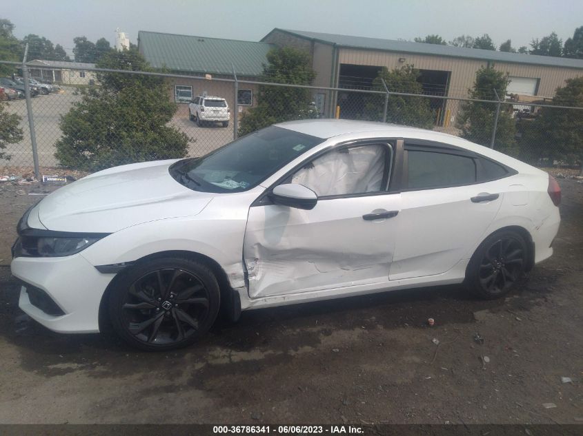 2020 HONDA CIVIC SEDAN SPORT - 2HGFC2E82LH518821