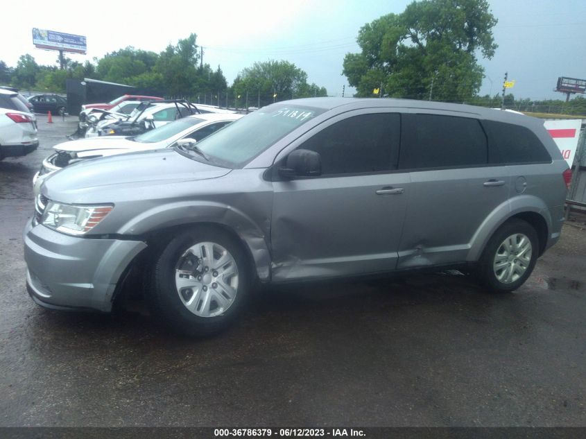 2015 DODGE JOURNEY AMERICAN VALUE PKG - 3C4PDCAB2FT591819