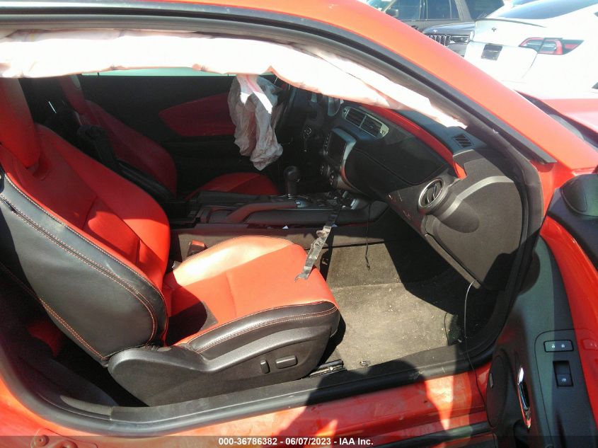 2013 CHEVROLET CAMARO LT - 2G1FC1E32D9105640