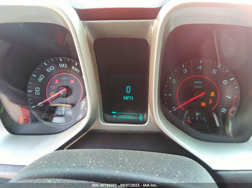 2013 CHEVROLET CAMARO LT - 2G1FC1E32D9105640