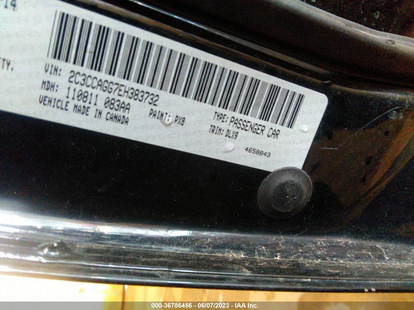 2014 CHRYSLER 300 300S - 2C3CCAGG7EH383732