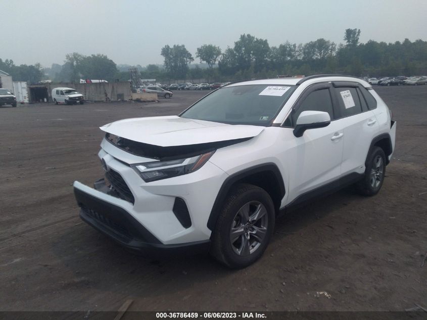 2022 TOYOTA RAV4 HYBRID XLE - 2T3RWRFV2NW130975