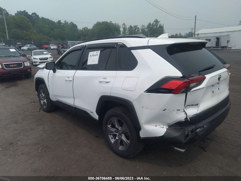 2022 TOYOTA RAV4 HYBRID XLE - 2T3RWRFV2NW130975