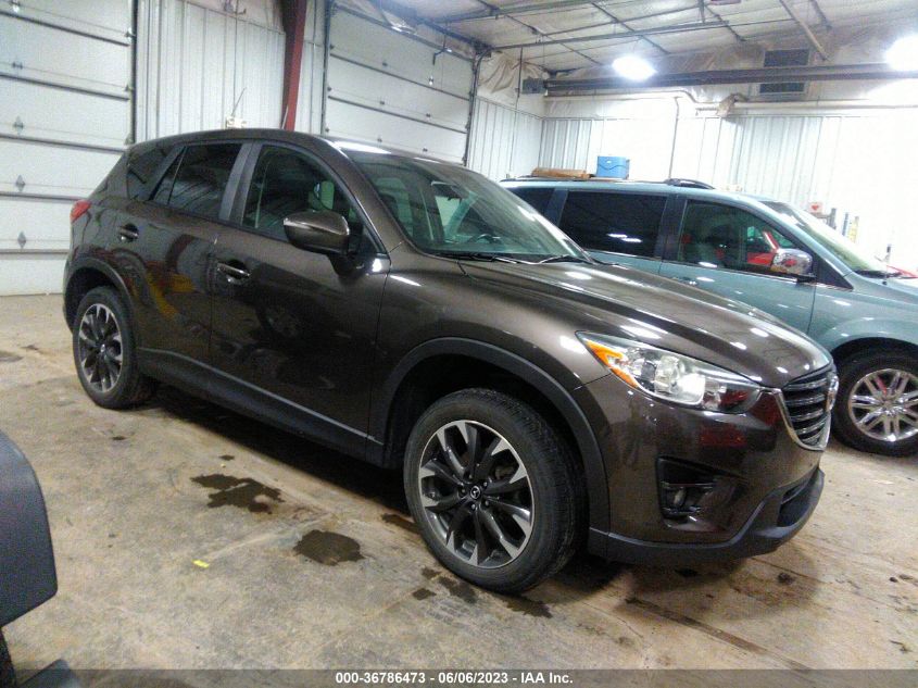 2016 MAZDA CX-5 GRAND TOURING - JM3KE4DY8G0809121